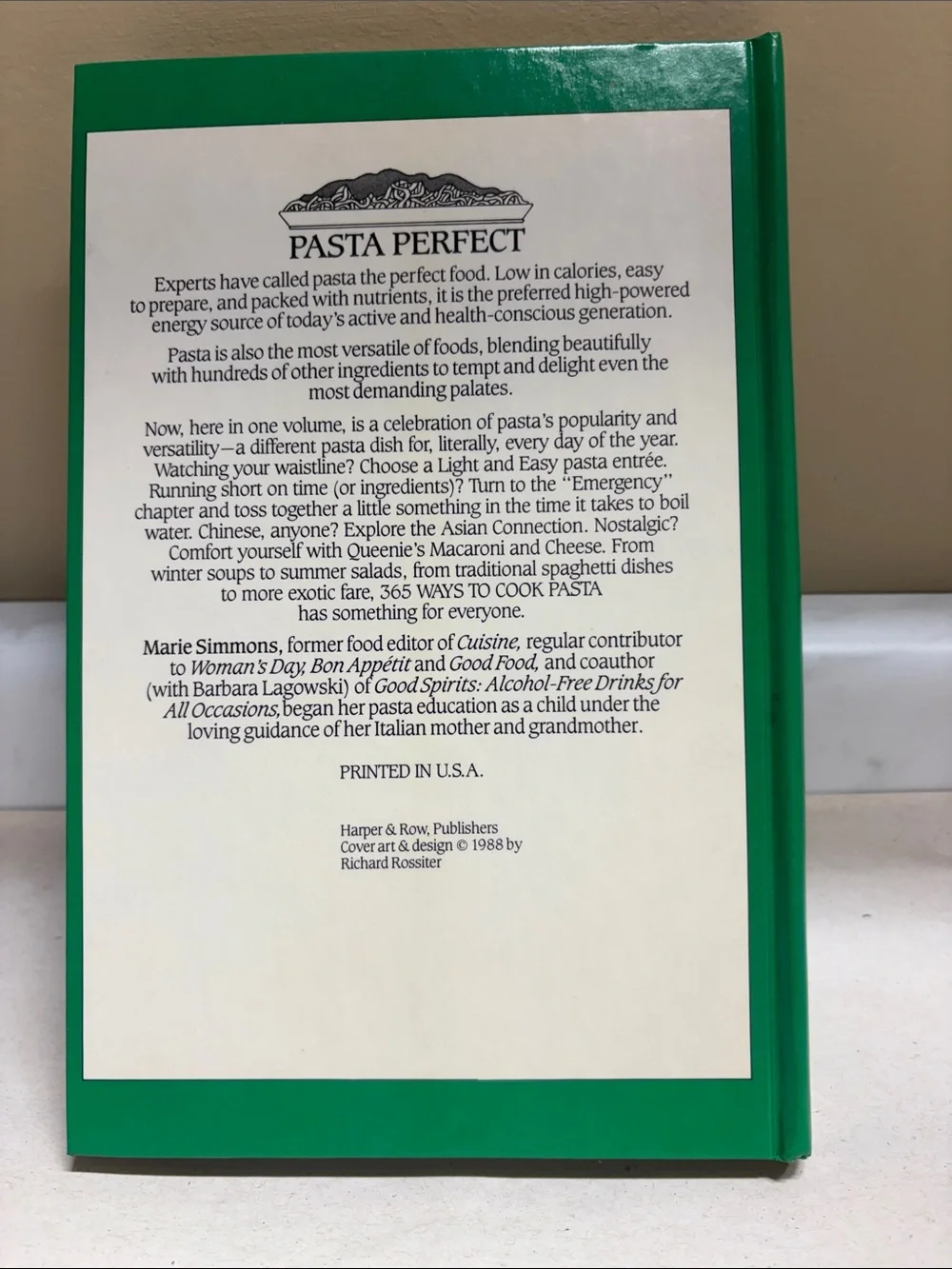 365 Ways to Cook Pasta - Green Cover